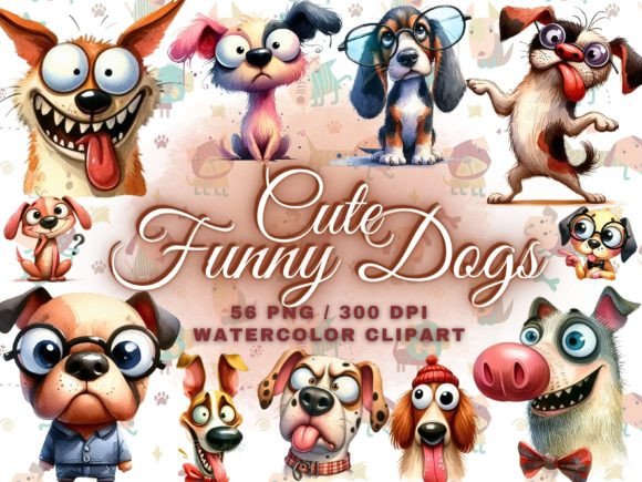 Cute Funny Dogs Clipart & Cute Dog PNG: A Designer's Guide