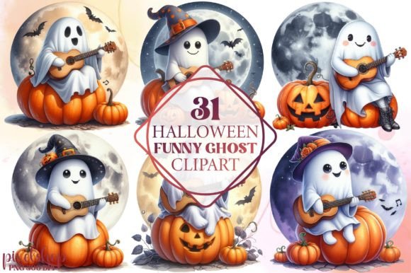 Halloween Funny Ghost Clipart: A Creative Asset Guide