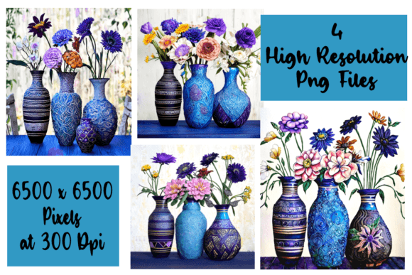 Whimsical Floral Vases: A Playful Typeface for Creative Projects